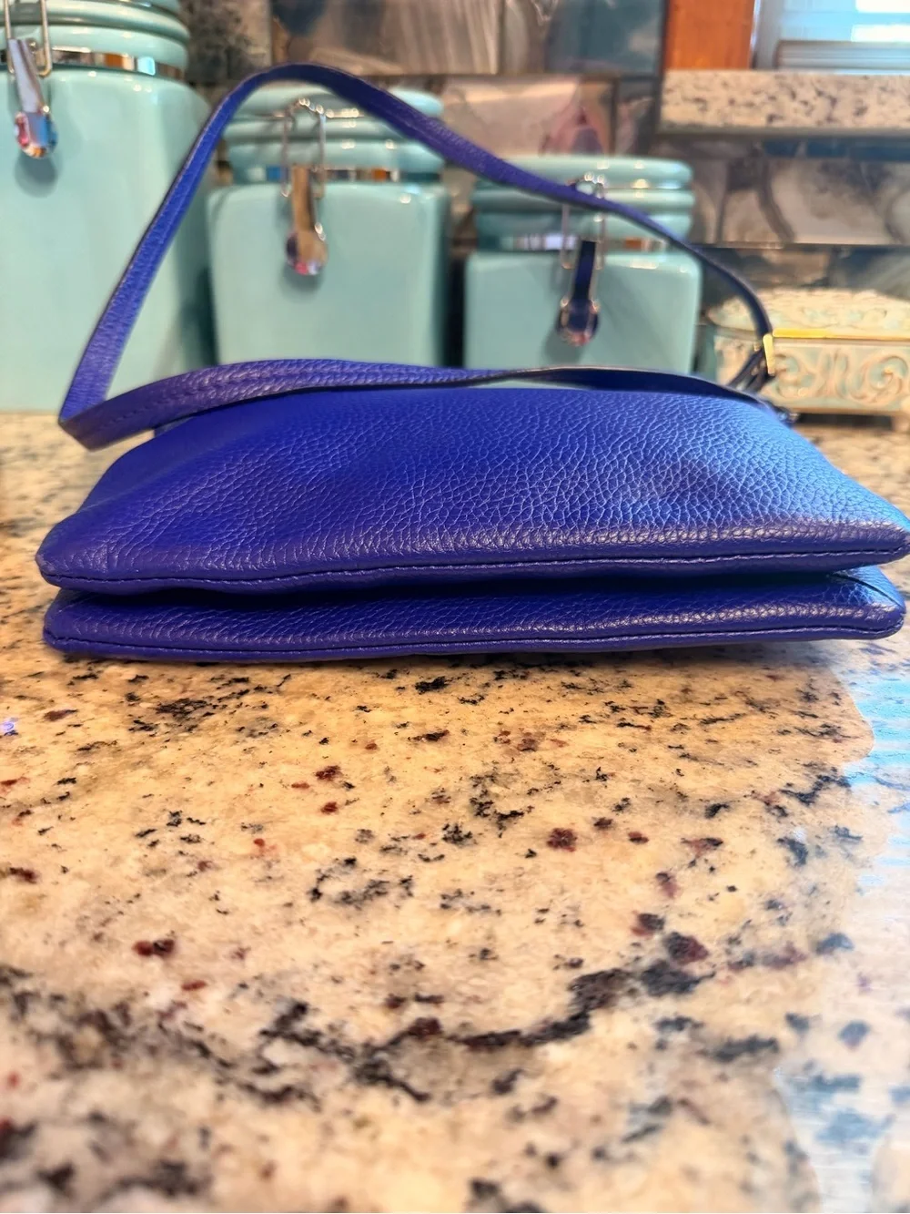 kate spade pebbled leather